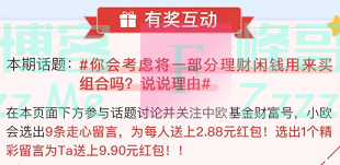 中欧基金基金问问问第11期（截止12月15日）