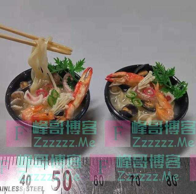 世界上‘最小的料理’，直径只有3cm，每款都超级治愈！