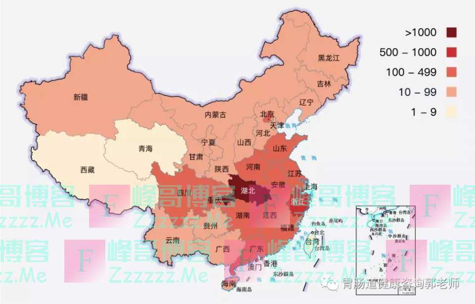 1.31日全国新型肺炎疫情实时动态