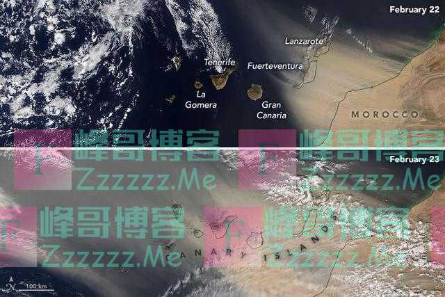 NASA卫星路过非洲,一股“烟雾”正在横跨大西洋,地球或在大变