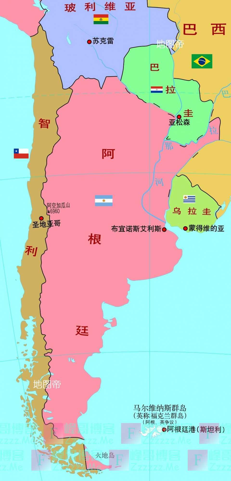 世界上有几个国家能“装得下”智利？