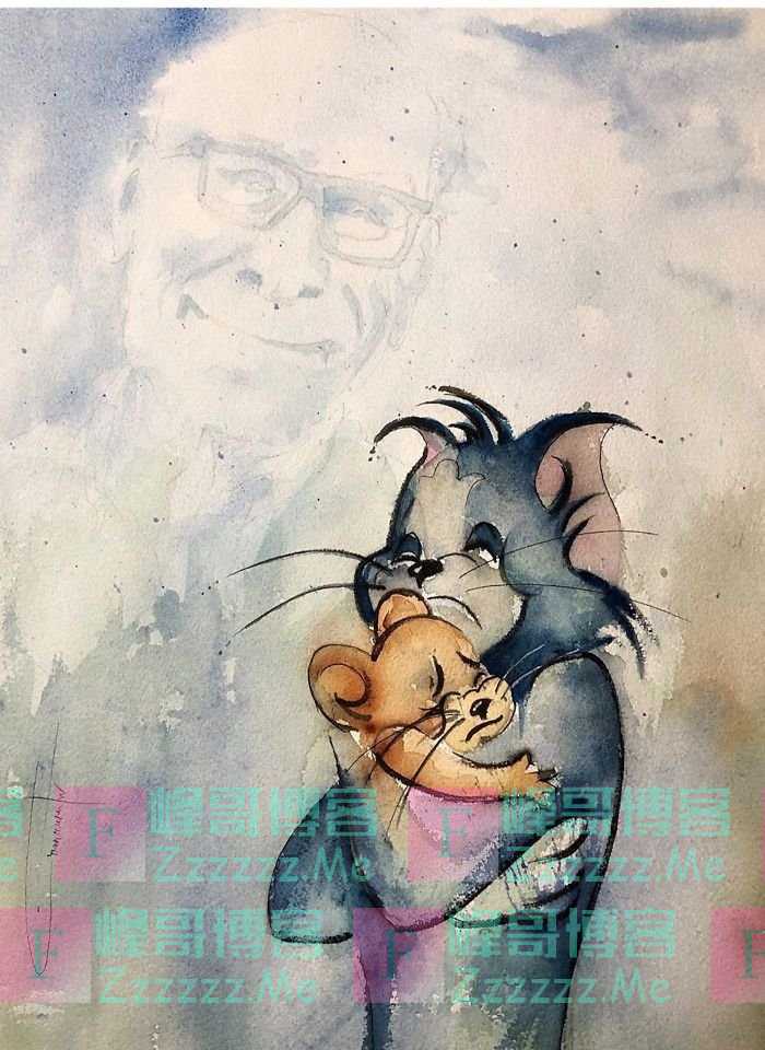 《猫和老鼠》导演去世，世界各地的漫画家用这种方式纪念他