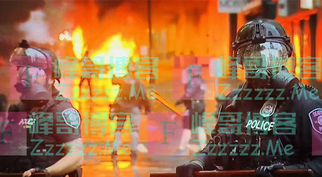 彻底乱了! 北京时间6月7日美示威者开始抢火车， 美警加入抢劫队伍