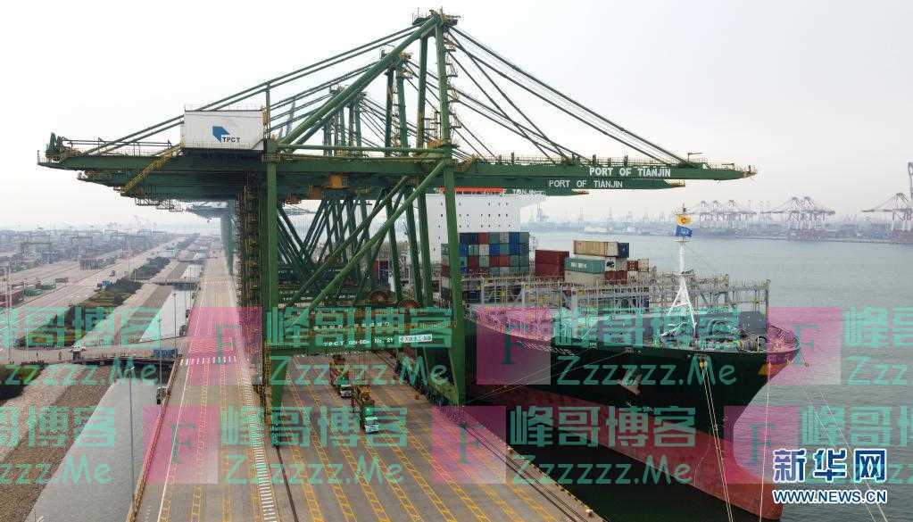 全球最大集装箱海运联盟在天津港开通欧洲新航线