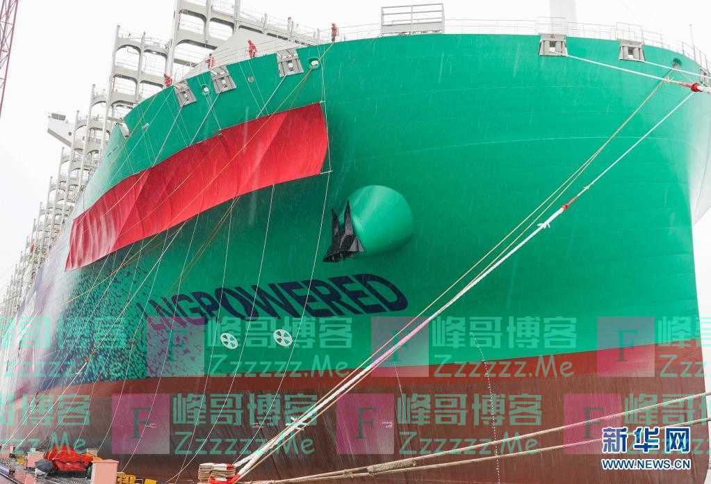 “中国造”绿色环保的“海上巨无霸”交付使用