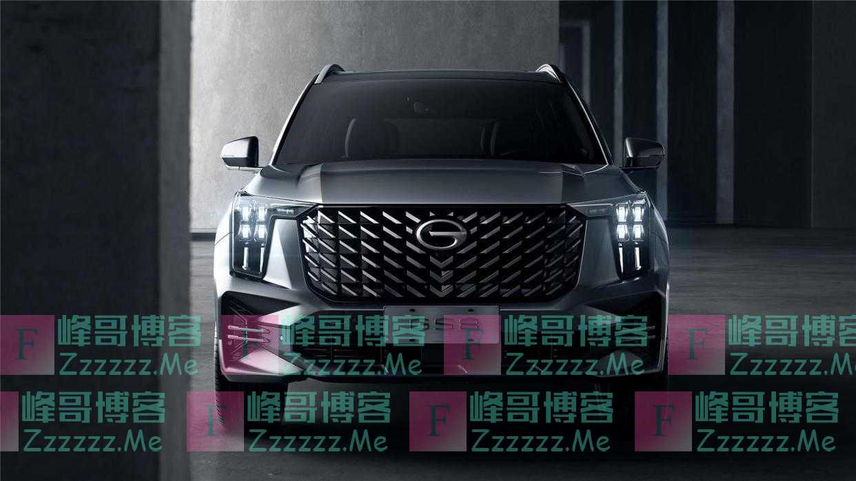 双格栅设计+墨玺绿车色，传祺全新第二代GS8披露更多设计细节