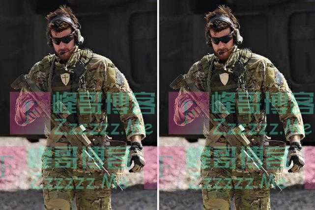 精锐士兵佩戴十字军标志在阿富汗作战，照片被澳洲国防部悄悄修改