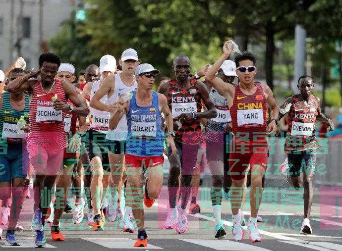 东京奥运会男子马拉松决赛，中国选手杨绍辉获得第19名！