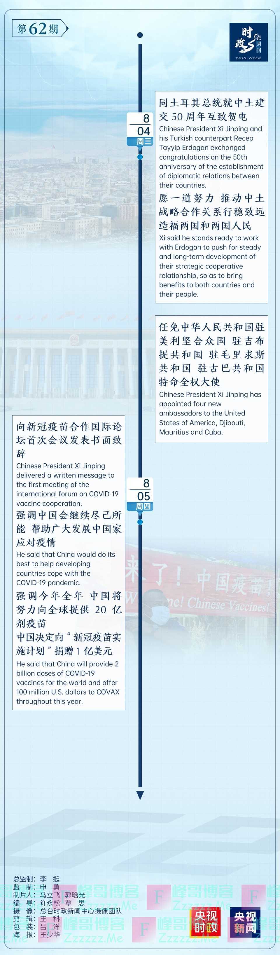 总书记的一周（8月2日—8月8日）