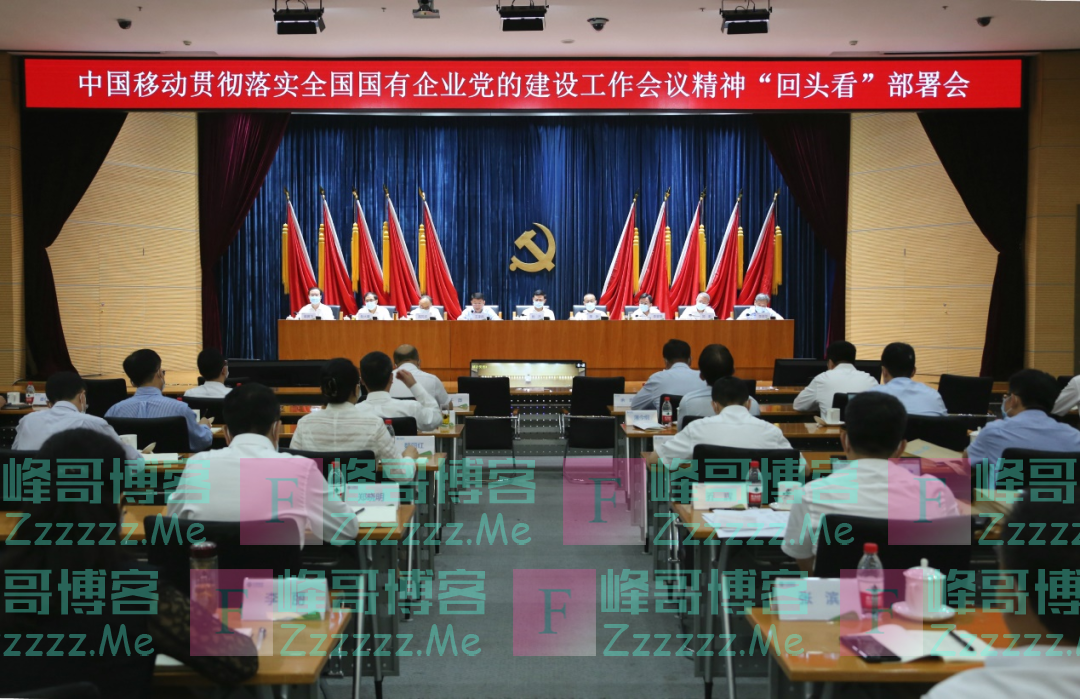 中国移动党组召开贯彻落实全国国有企业党的建设工作会议精神“回头看”部署会