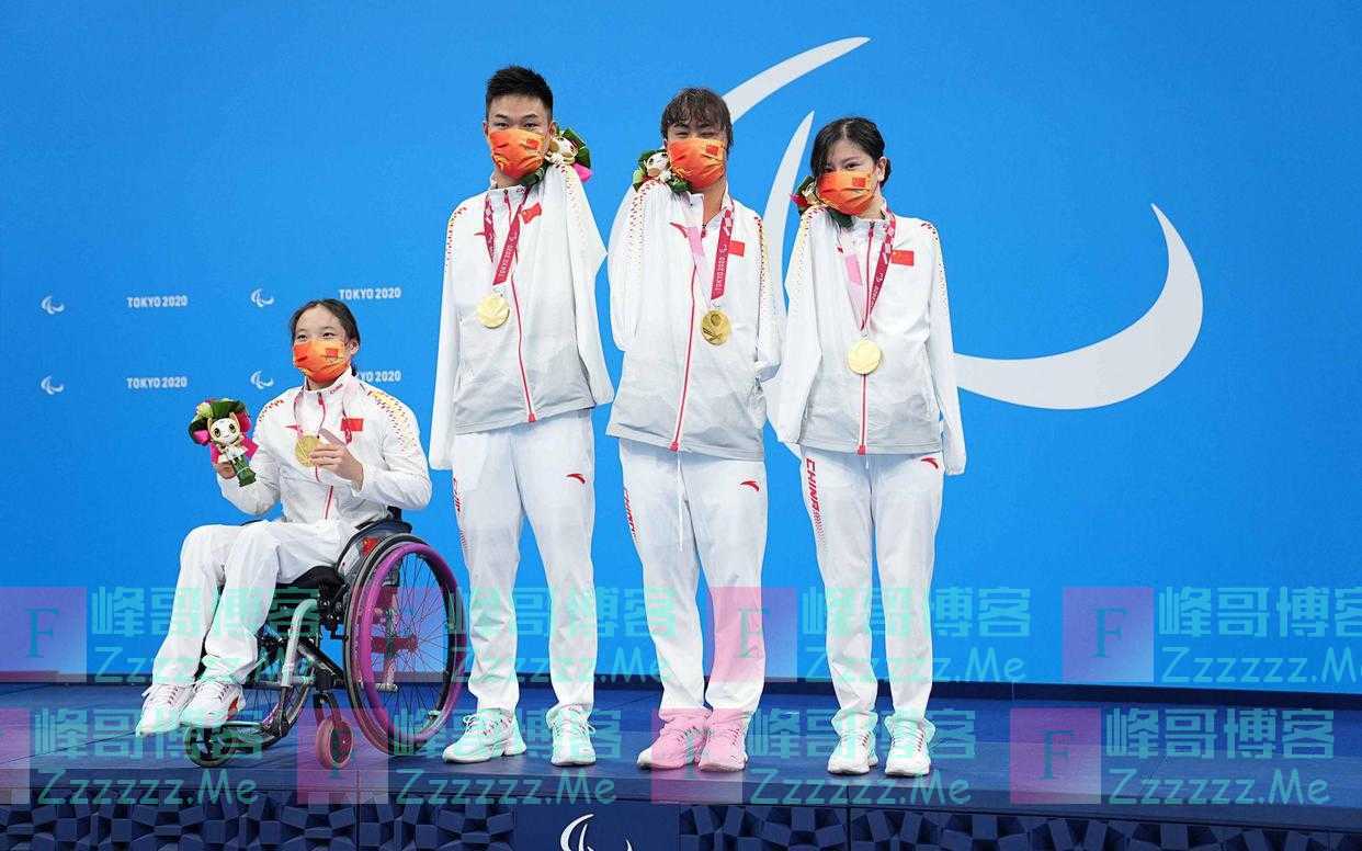 再夺3金，中国队升至东京残奥会奖牌榜首位