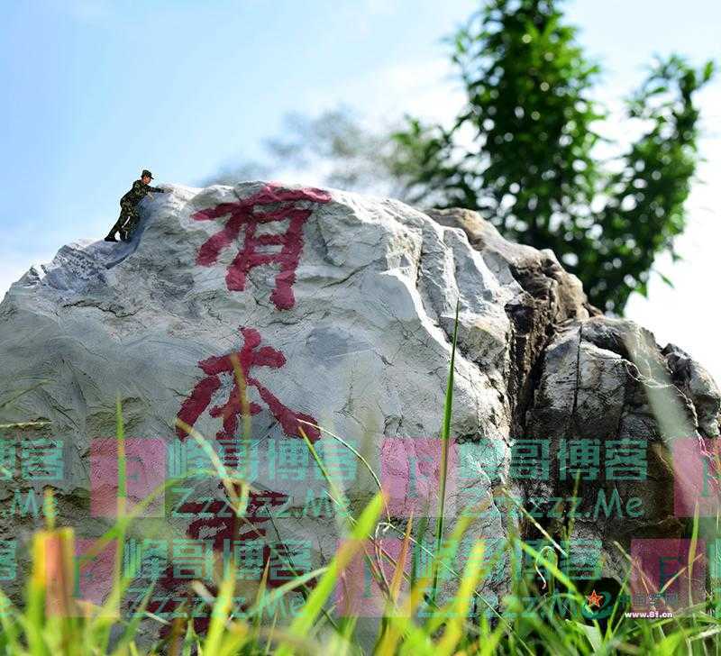 创意图片｜我们的青春曾在军营绽放