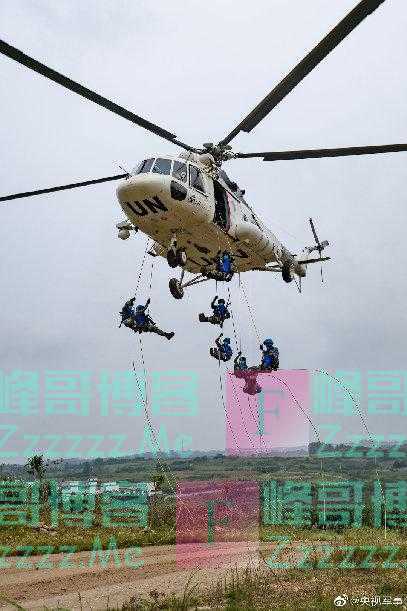 高清大图：共同命运2021国际维和实兵演习