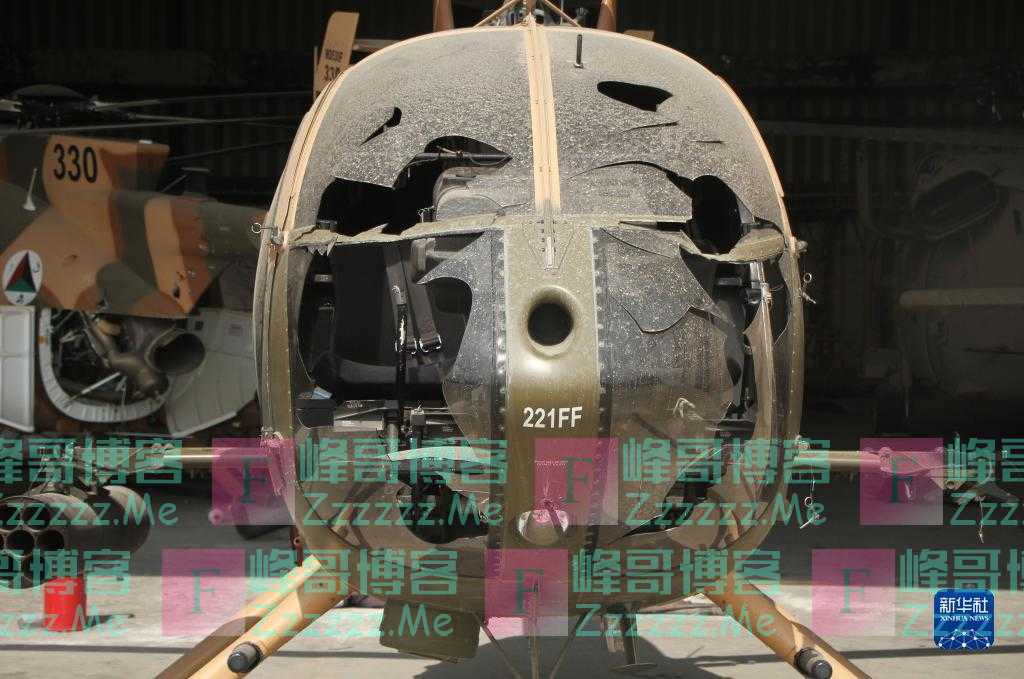 美军撤离后的喀布尔机场