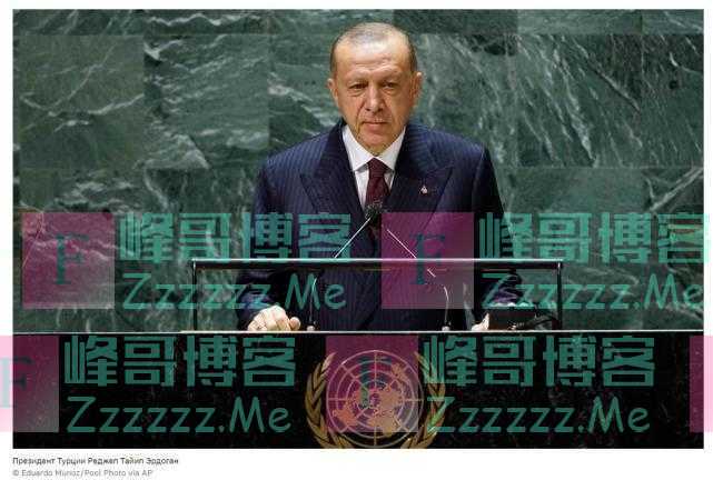 埃尔多安联大演讲提克里米亚：有必要维护乌克兰的领土完整