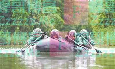 两栖尖兵在行动——南部战区陆军某海防旅特战突击队考核掠影