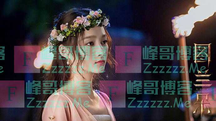 关晓彤《图兰朵》新造型曝光 粉纱裙鲜花妆温柔至极