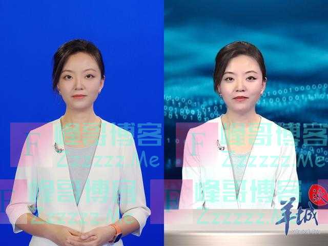 羊晚“真人AI合成主播”上岗！羊小晚、羊小派为您24小时播报新闻