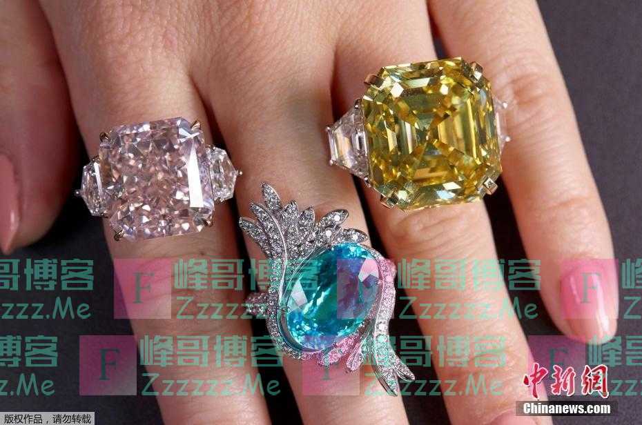 苏富比在日内瓦举行预展 各类宝石闪亮登场