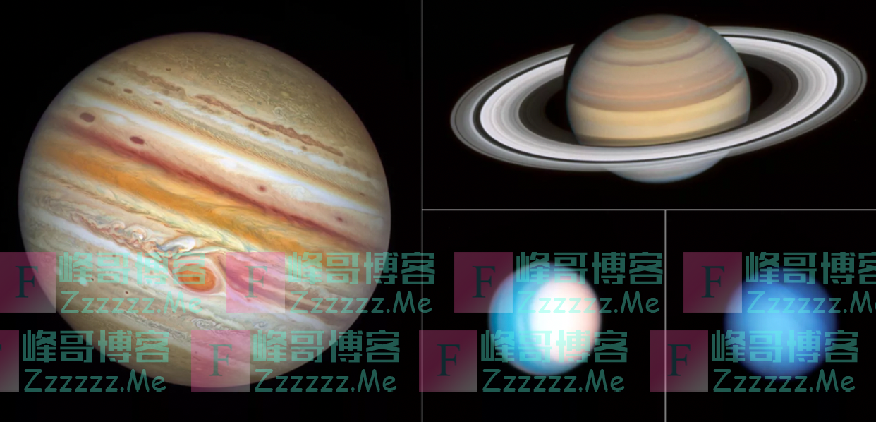 哈勃太空望远镜拍摄到了令人眼花缭乱的外行星新图像