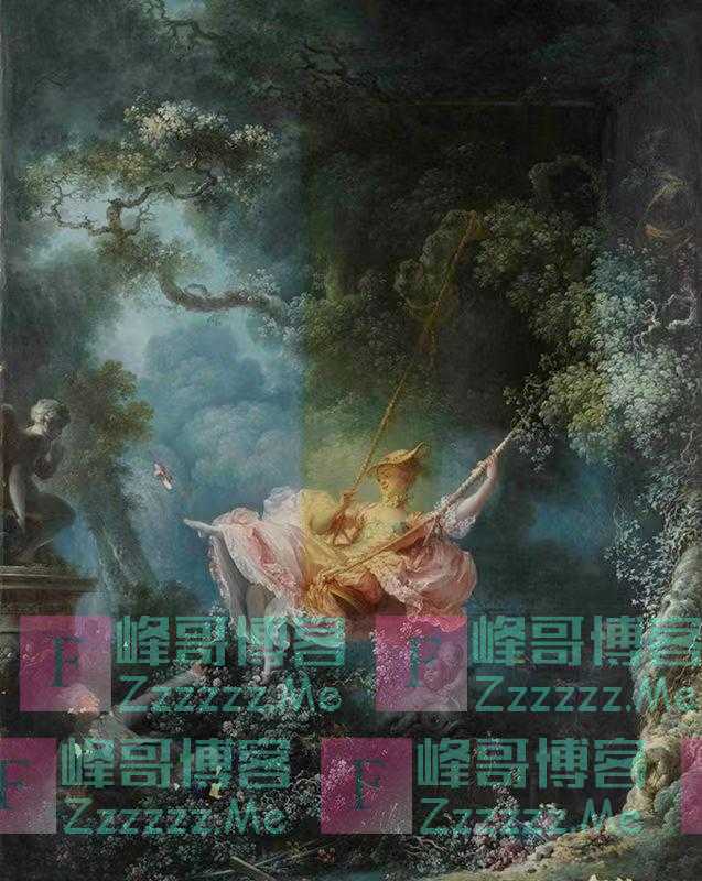 洛可可名作《秋千》完成修缮保护，露出清晰细节