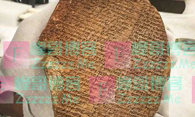 遗失于海湾战争的这块吉尔伽美什泥版，美国终于还给伊拉克