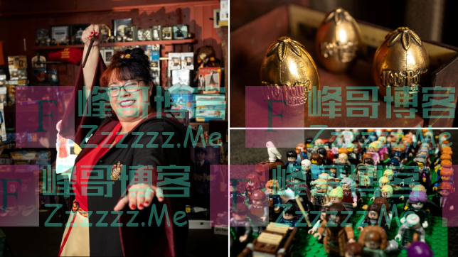 拥有哈利波特收藏品最多的女子 举办了一场魔法世界主题婚礼