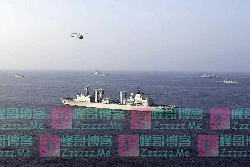 中国、伊朗、俄罗斯举行海上联合军演
