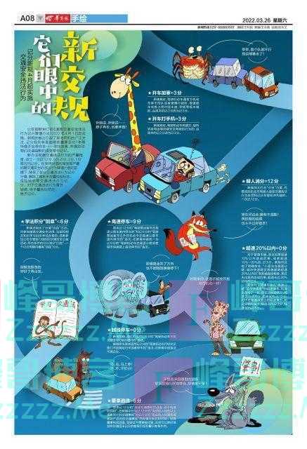 交通安全违法行为记分新规4月起实施 它们眼中的新交规