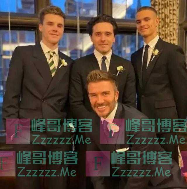 贝克汉姆哽咽流泪，长子入赘超级豪门，奢华婚礼曝光