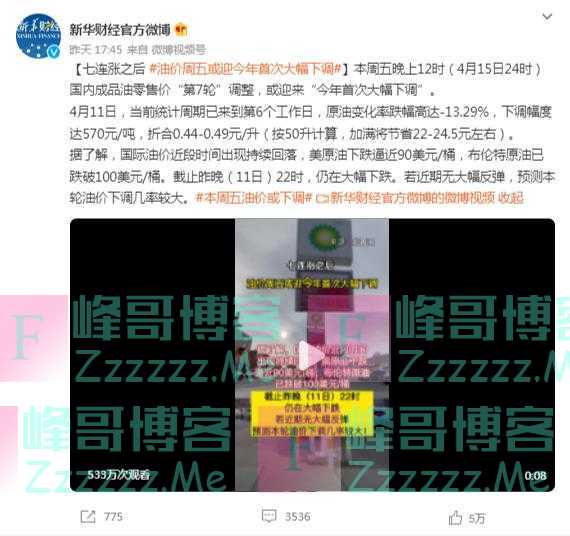 终于！价格或要大幅下调了！