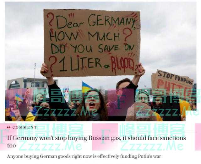 “德国也应该被制裁”？