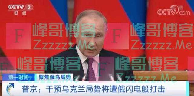普京:将闪电反击