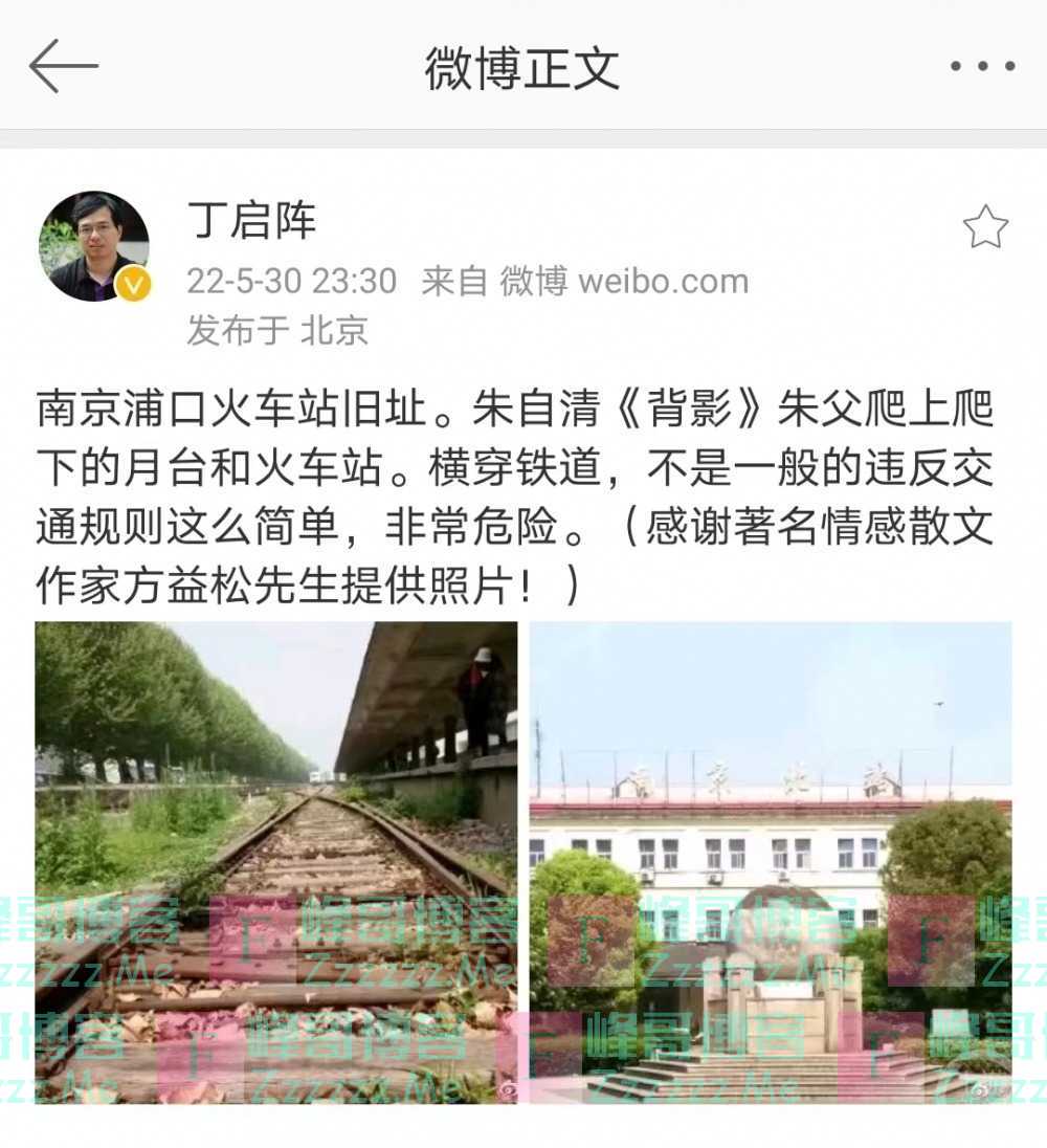 北外副教授呼吁将朱自清《背影》踢出教材,只因“父亲”违反交规 语文老师:应活用教材