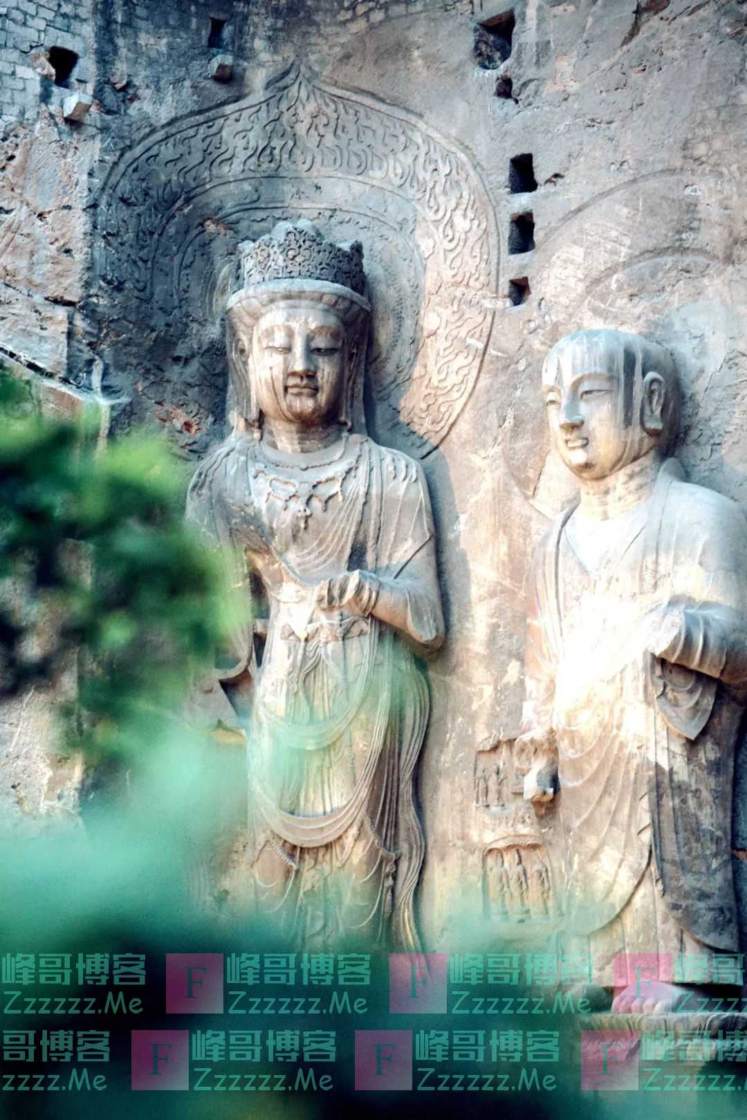 龙门石窟首次发现造像琉璃眼珠