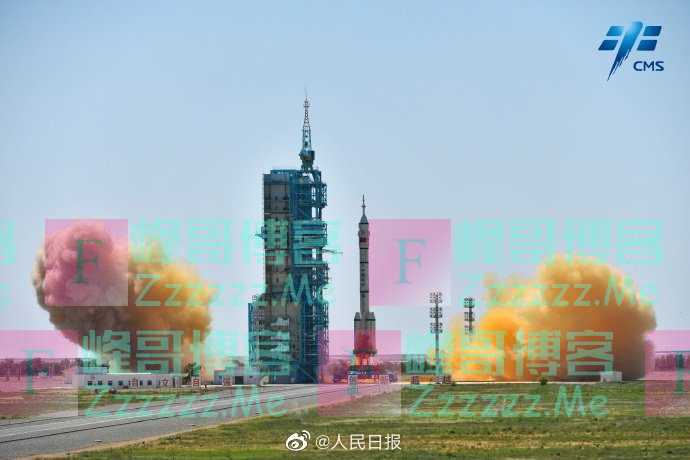 值得收藏！高清大图记录神十四发射全程