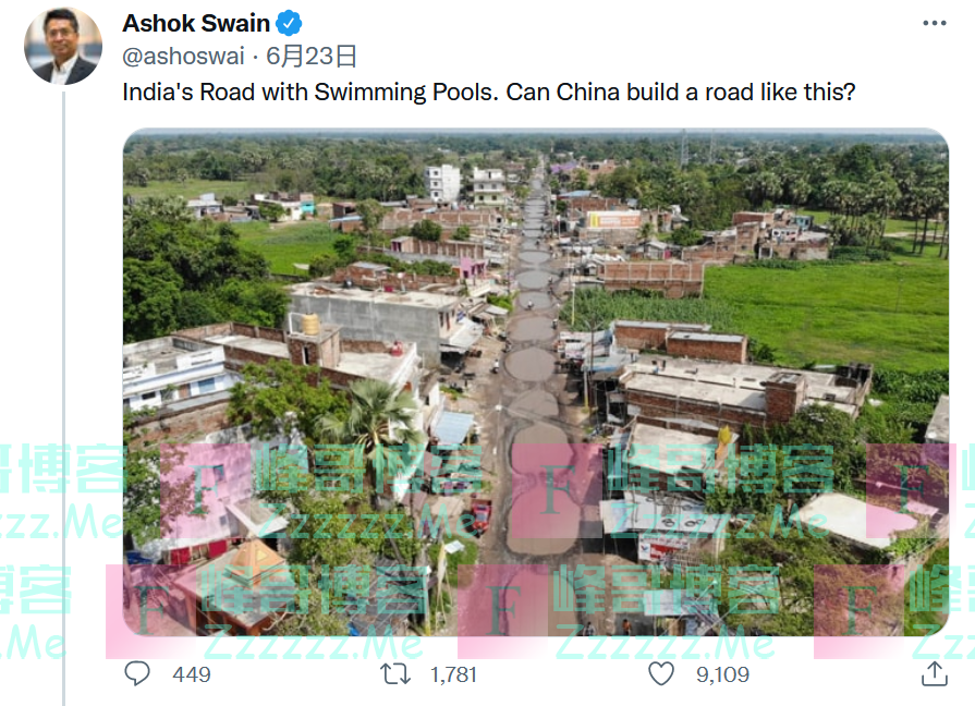 “印度国道自带泳池，中国能吗？”