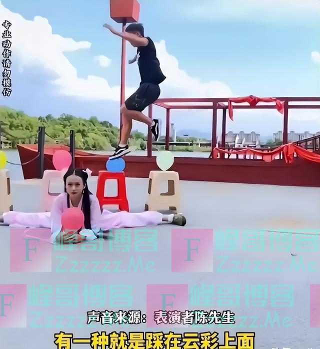 小伙练轻功水上漂拍成短视频没火，被派出所叫去备案，这一下他真的要火了