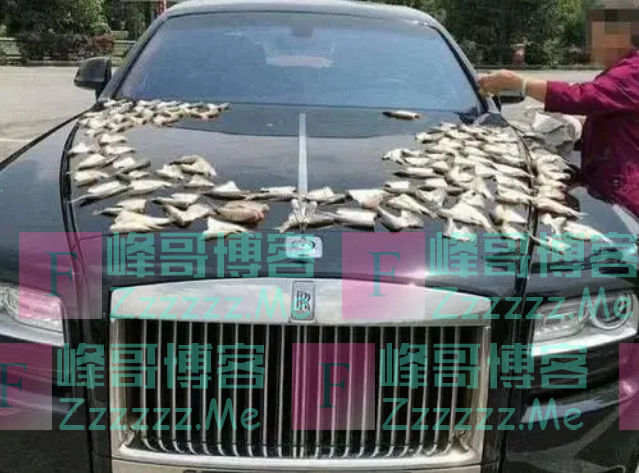 600万劳斯莱斯被用来晒鱼干,车主:我知道车很贵重,但不敢说话