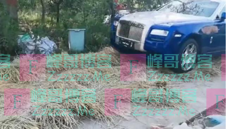 600万劳斯莱斯被用来晒鱼干,车主:我知道车很贵重,但不敢说话