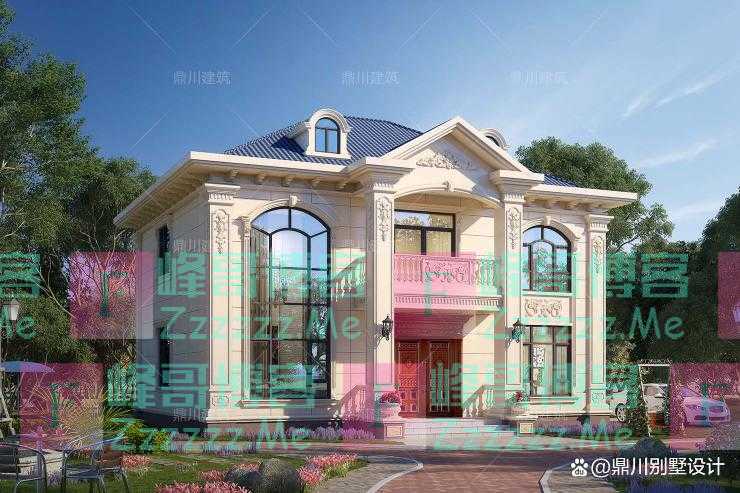 12.6×11.7米复式别墅，优雅的配色和结构，建出来贵气浪漫