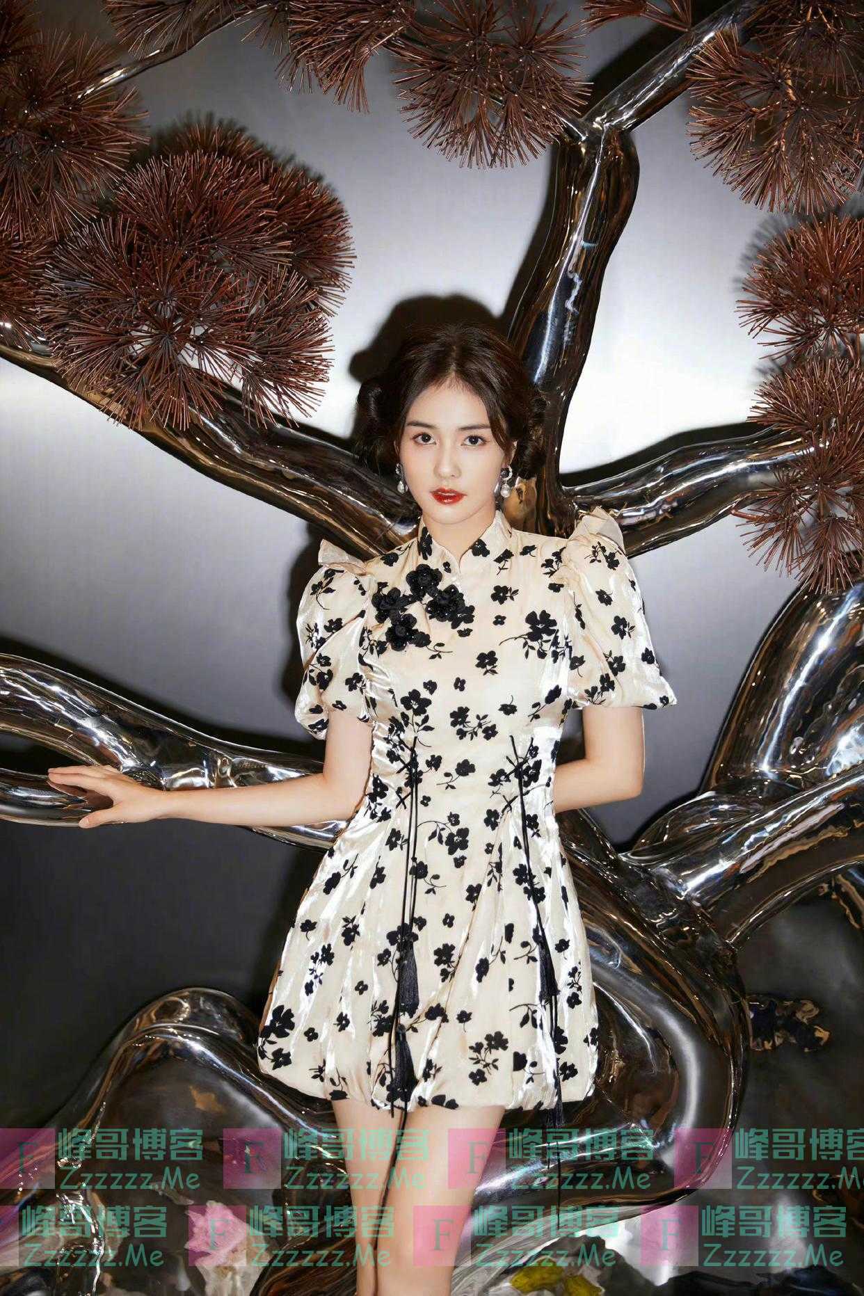 白鹿的旗袍造型太圈粉了，有女人味又不落俗，美出新高度！