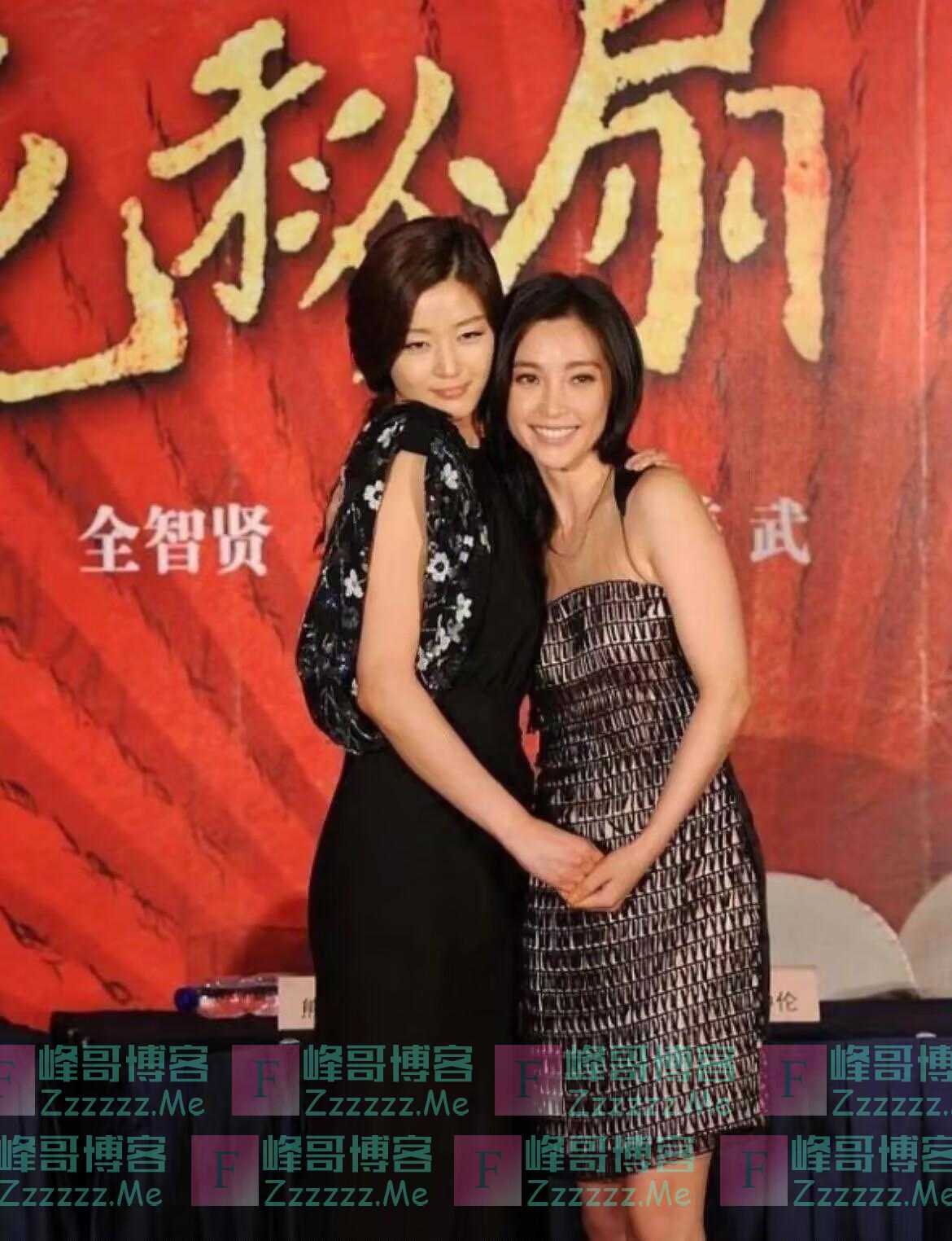 全智贤、李冰冰合影，“中国审美”和“韩国审美”的区别，很明显