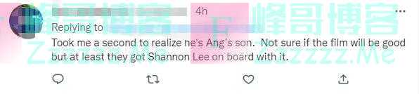 李安将执导李小龙传记电影,李安儿子李淳主演