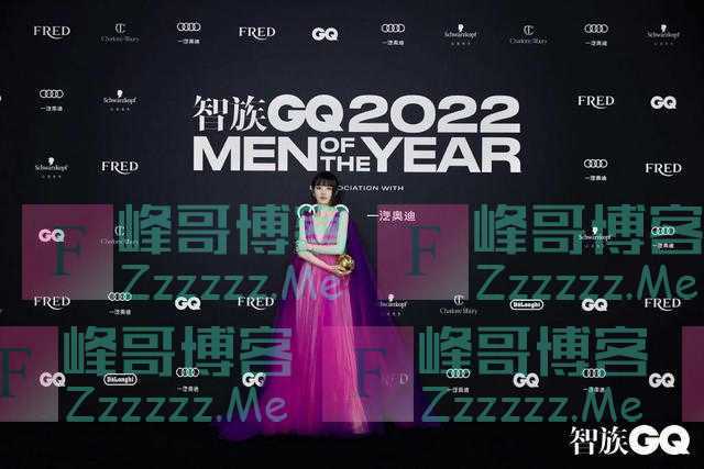 GQ红毯，“甜星”田曦薇的装扮真的有点大胆