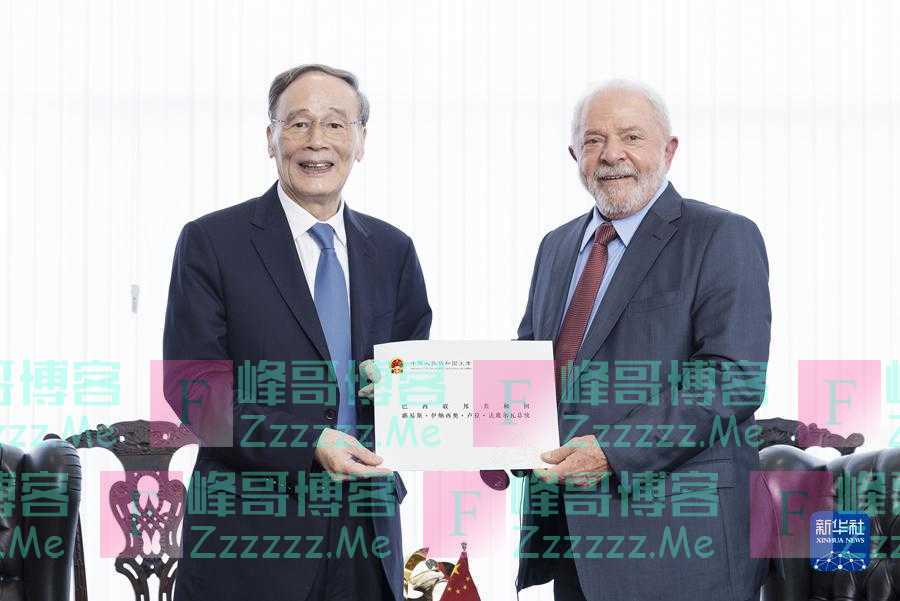 王岐山出席巴西新任总统就职仪式