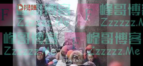数万人踏雪爬山，游客称-15°C滞留黄山7小时，“带回4个冻疮”！还有人夜困张家界山上？两个景区都有回应