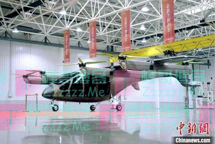 中国企业自主研发的5座纯电动力垂直起降载人航空器第二次试飞成功