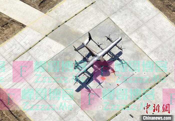 中国企业自主研发的5座纯电动力垂直起降载人航空器第二次试飞成功