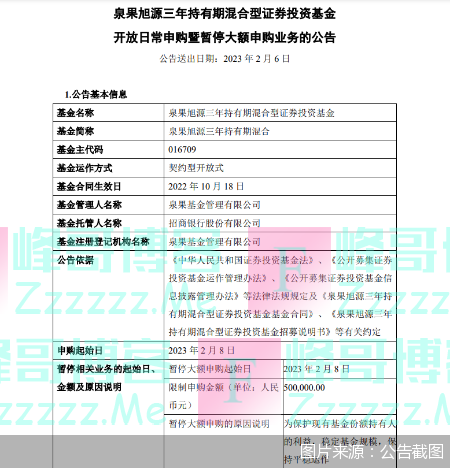 明星基金经理赵诣新基“开门迎客”，申购限额50万元 还有多只百亿基金也限购